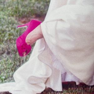 Fuchsia Wedding or Evening Shoes 8.5W